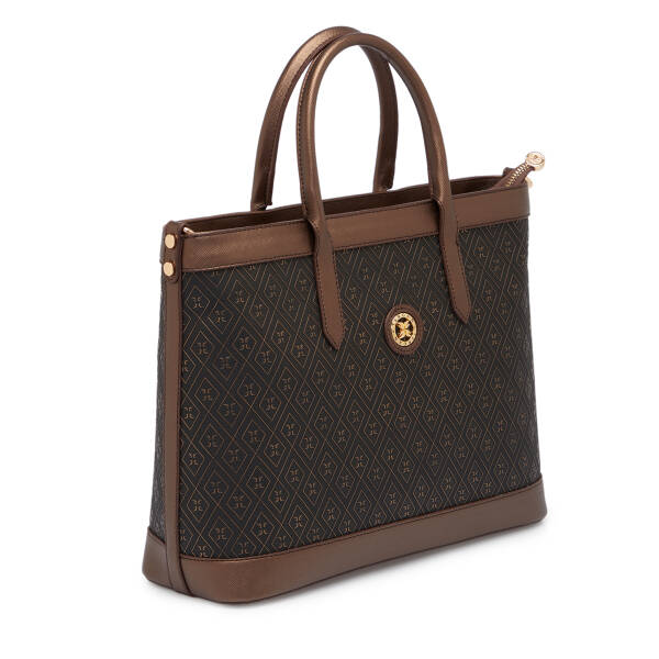 Bronz Print Kadın Çapraz Askılı Çanta - S25K1PR09181-R7P - 2