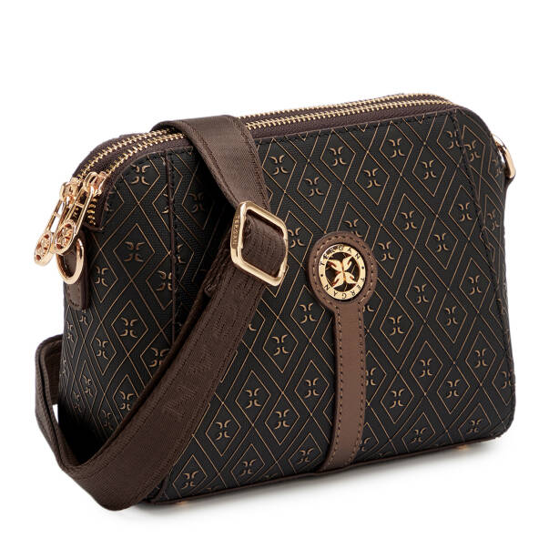 Bronz Print Kadın Çapraz Askılı Çanta - S25K1PR09188-R7P - Tergan