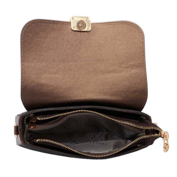 Bronz Print Kadın Çapraz Askılı Çanta - S25Y1PR09172-R7P - 4