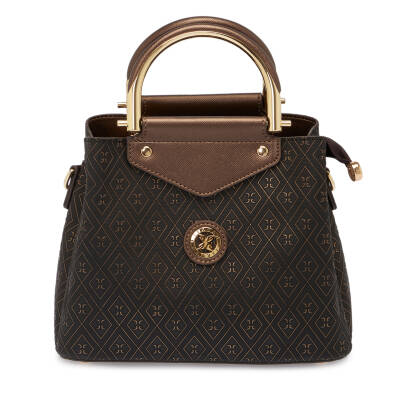 Bronz Print Kadın Çapraz Askılı Çanta - S25Y1PR09177-R7P - 1