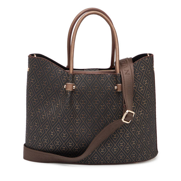 Bronz Print Kadın Çapraz Askılı Çanta - S26K1PR09195-R7P - 3