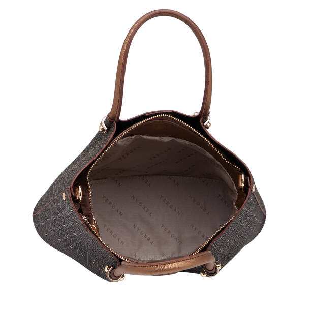 Bronz Print Kadın Çapraz Askılı Çanta - S26K1PR09195-R7P - 4