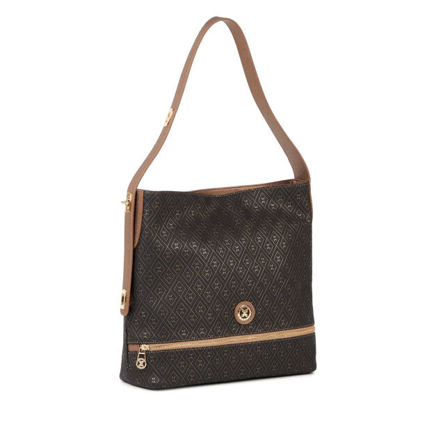 Bronz Print Kadın Çapraz Askılı Çanta - S26K1PR09210-R7P - 2