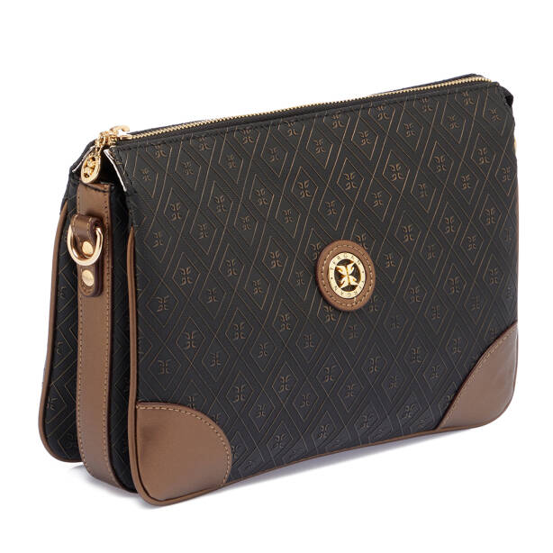 Bronz Print Kadın Çapraz Askılı Çanta - S26Y1PR09090-R7P - Tergan