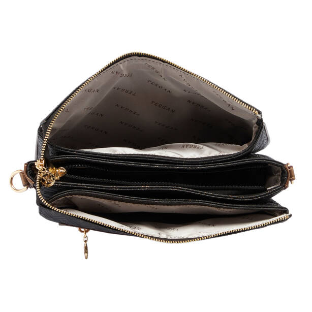 Bronz Print Kadın Çapraz Askılı Çanta - S26Y1PR09090-R7P - Tergan