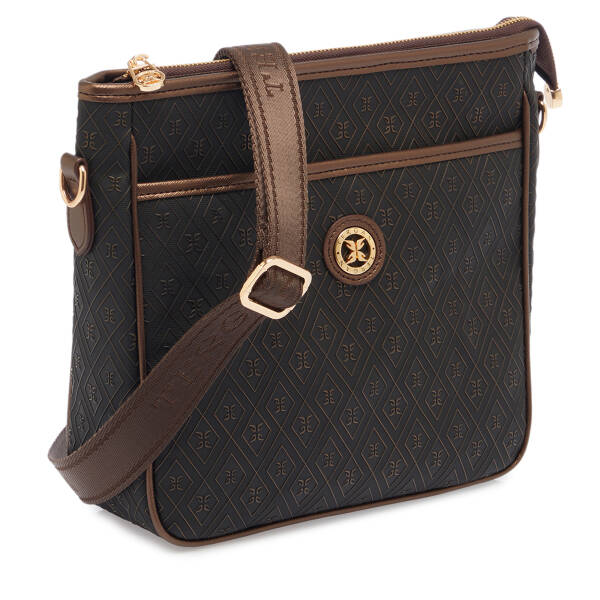 Bronz Print Kadın Çapraz Askılı Çanta - S26Y1PR09128-R7P - 2