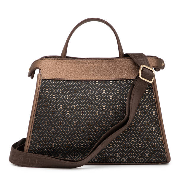 Bronz Print Kadın Çapraz Askılı Çanta - S26Y1PR09199-R7P - 3