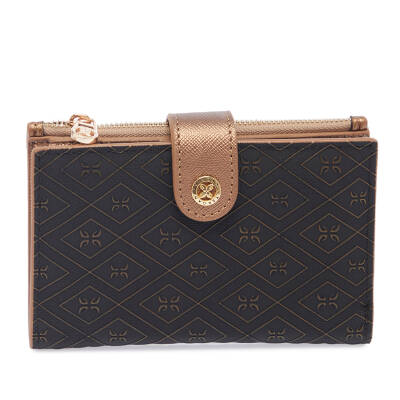  Bronz Print Kadın Cüzdan - S1CB00055816-R7P - 2