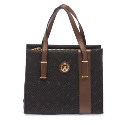 Bronz Print Kadın El Çantası - S25Y1PR09149-R7P 