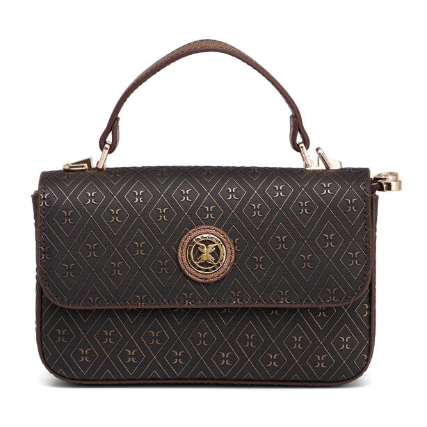 Bronz Print Kadın El Çantası - S26K1PR09154-R7P - 1