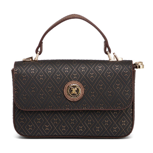Bronz Print Kadın El Çantası - S26K1PR09154-R7P - 1