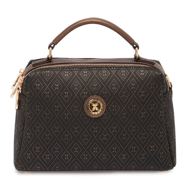 Bronz Print Kadın El Çantası - S26K1PR09182-R7P 
