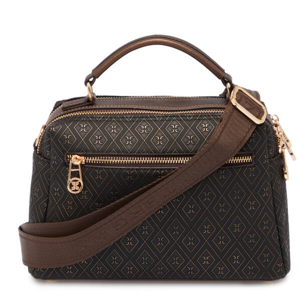 Bronz Print Kadın El Çantası - S26K1PR09182-R7P - 3