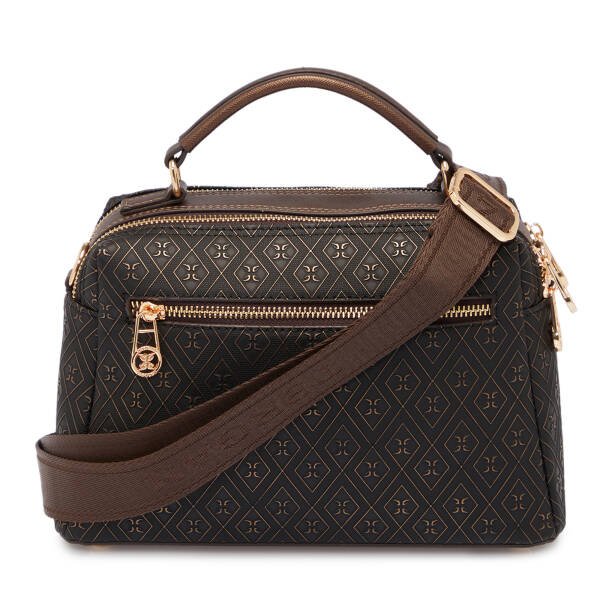Bronz Print Kadın El Çantası - S26K1PR09182-R7P - 3