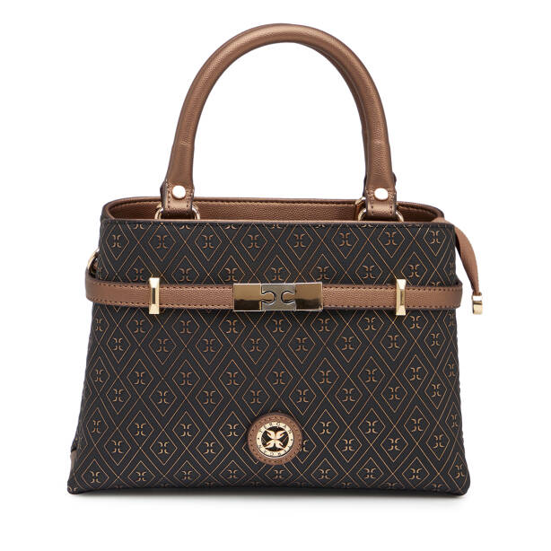 Bronz Print Kadın El Çantası - S26K1PR09196-R7P 