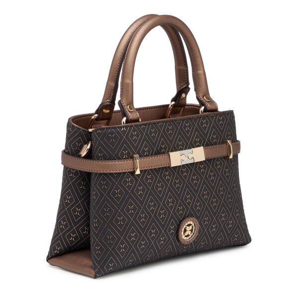 Bronz Print Kadın El Çantası - S26Y1PR09196-R7P - 2
