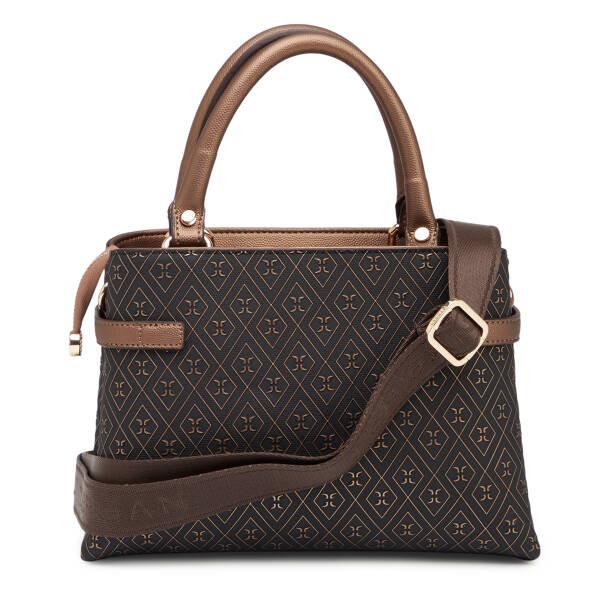 Bronz Print Kadın El Çantası - S26Y1PR09196-R7P - 3