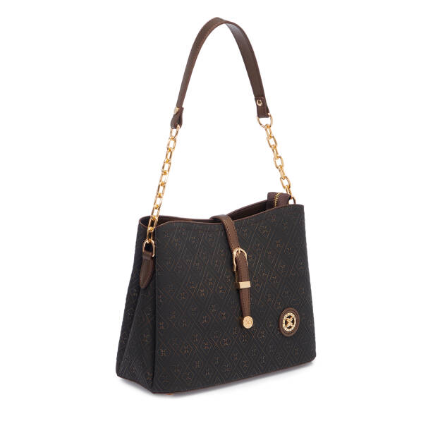 Bronz Print Kadın Omuz Çantası - S1WPR0000802-R7P - 2