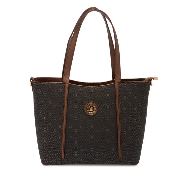 Bronz Print Kadın Omuz Çantası - S1WPR0000804-R7P - 1