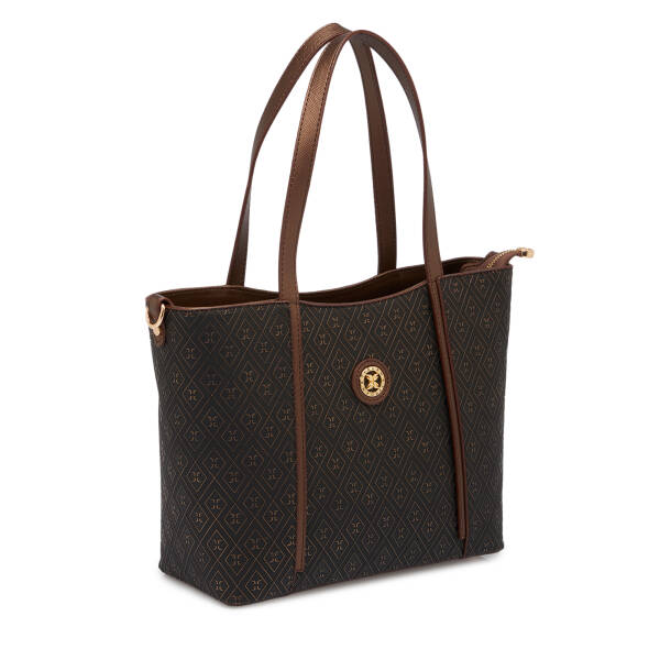 Bronz Print Kadın Omuz Çantası - S1WPR0000804-R7P - 2