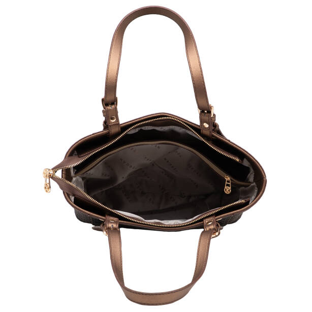 Bronz Print Kadın Omuz Çantası - S1WPR0000809-R7P - Tergan