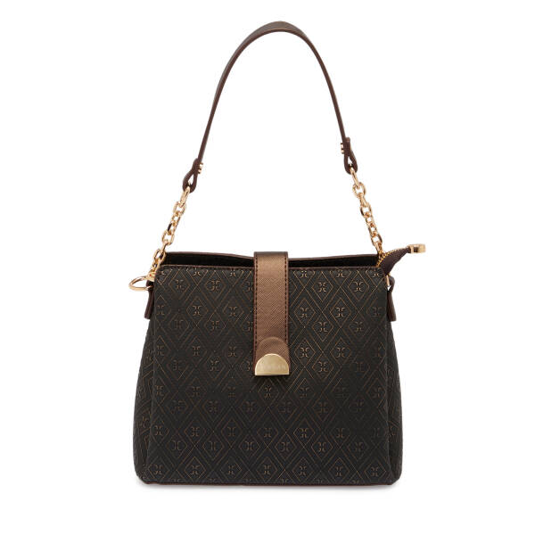 Bronz Print Kadın Omuz Çantası - S25K1PR09178-R7P - 1