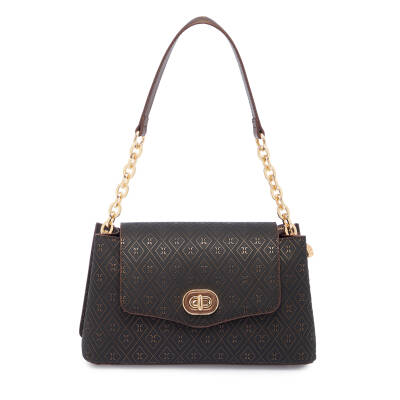  Bronz Print Kadın Omuz Çantası - S25Y1PR09163-R7P 