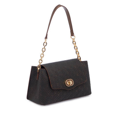  Bronz Print Kadın Omuz Çantası - S25Y1PR09163-R7P - 2