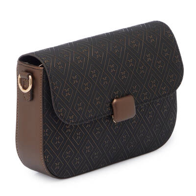 Bronz Print Kadın Omuz Çantası - S25Y1PR09172-R7P - 2