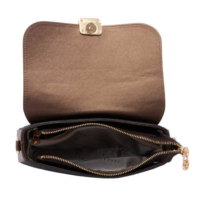Bronz Print Kadın Omuz Çantası - S25Y1PR09172-R7P - 4