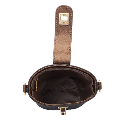 Bronz Print Kadın Omuz Çantası - S25Y1PR09173-R7P - 4