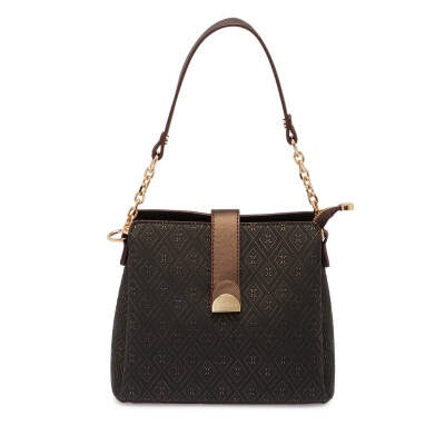 Bronz Print Kadın Omuz Çantası - S25Y1PR09178-R7P 