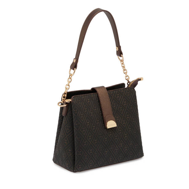Bronz Print Kadın Omuz Çantası - S25Y1PR09178-R7P - 2
