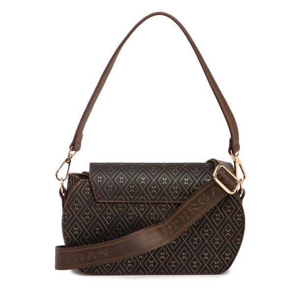 Bronz Print Kadın Omuz Çantası - S26Y1PR09143-R7P - 3