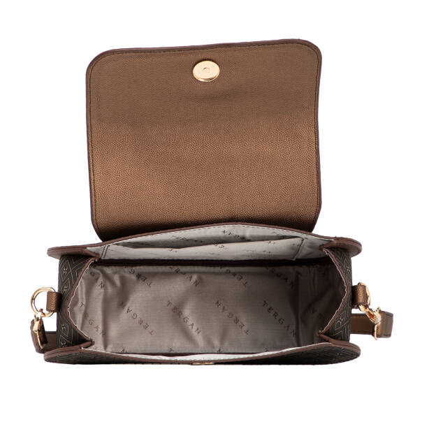 Bronz Print Kadın Omuz Çantası - S26Y1PR09143-R7P - 4