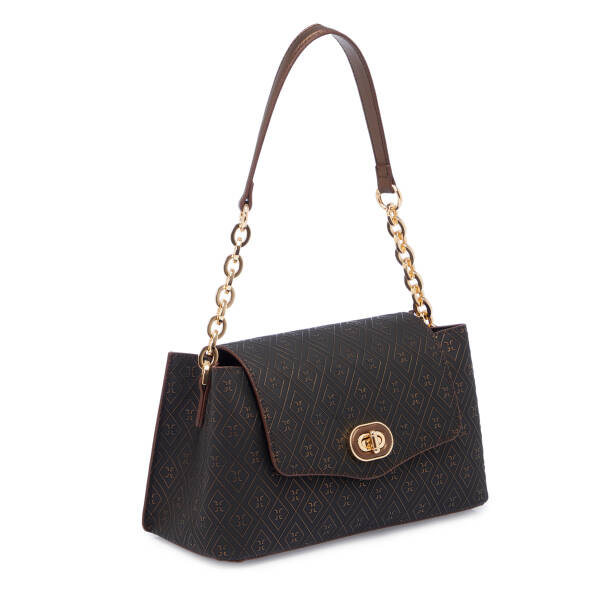 Bronz Print Kadın Omuz Çantası - S26Y1PR09163-R7P - Tergan