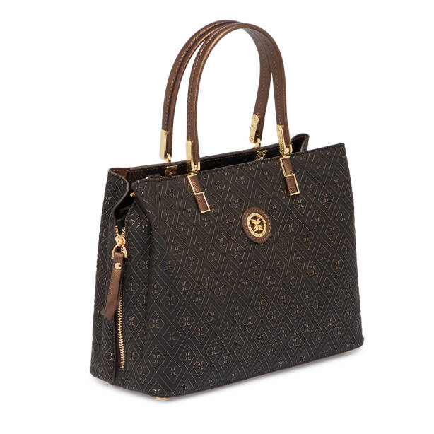 Bronz Print Kadın Omuz Çantası - S26Y1PR09175-R7P - 2