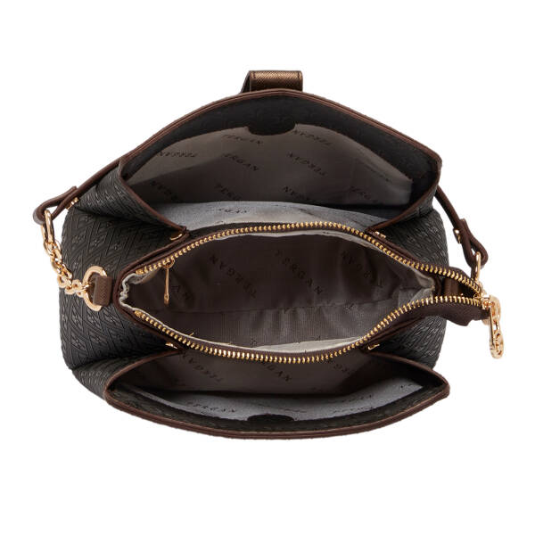 Bronz Print Kadın Omuz Çantası - S26Y1PR09178-R7P - 4