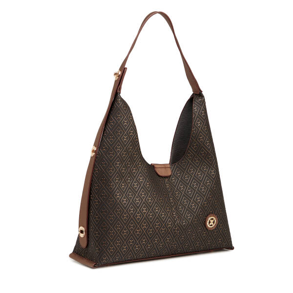 Bronz Print Kadın Omuz Çantası - S26Y1PR09191-R7P - 2