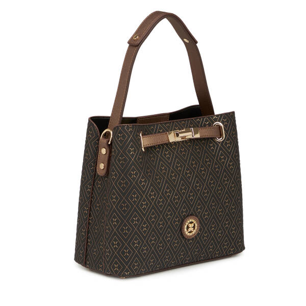 Bronz Print Kadın Omuz Çantası - S26Y1PR09192-R7P - 2