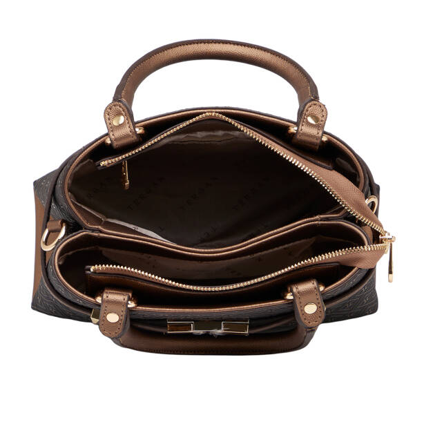Bronz Print Kadın Omuz Çantası - S26Y1PR09196-R7P - 4