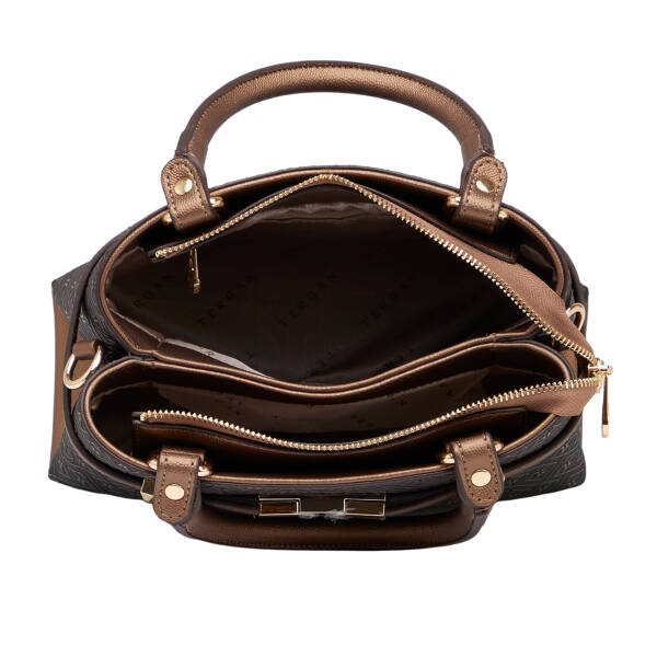 Bronz Print Kadın Omuz Çantası - S26Y1PR09196-R7P - 4