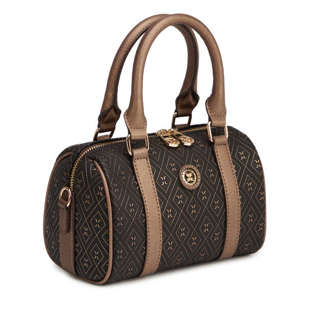 Bronz Print Kadın Omuz Çantası - S26Y1PR09200-R7P - 2