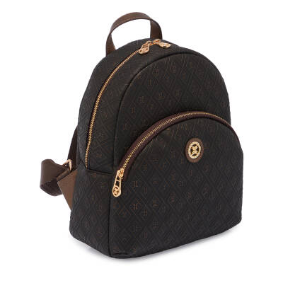  Bronz Print Kadın Sırt Çantası - S1SR00079603-R7P - 2