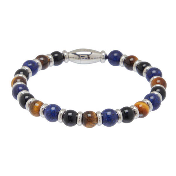 Çok Renkli Kaplangözü Erkek Bileklik - E1BLK0410438-P63 - 1