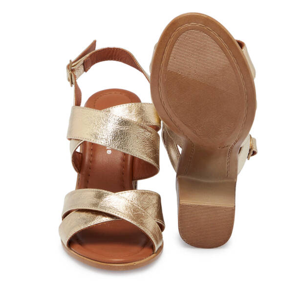 Dore Hakiki Deri Kadın Sandalet - K24Y1AY67245-N1X - 4