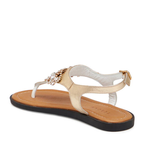 Dore Hakiki Deri Kadın Sandalet - K25Y1SN68218-U9O - 3