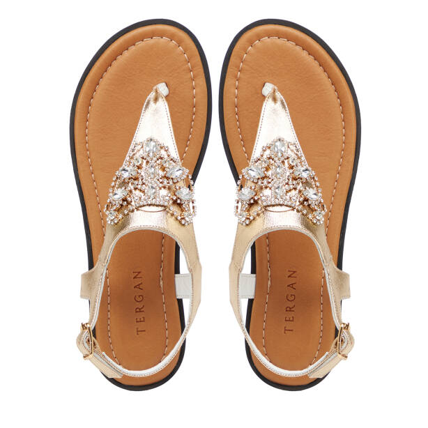 Dore Hakiki Deri Kadın Sandalet - K25Y1SN68218-U9O - 5