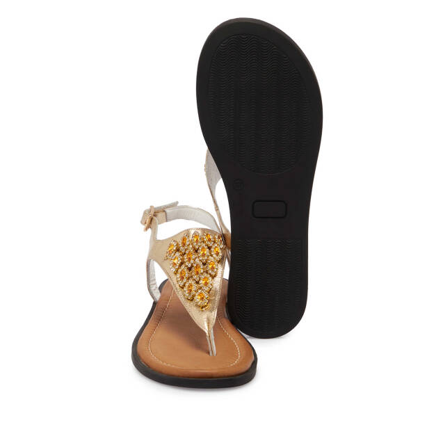Dore Hakiki Deri Kadın Sandalet - K25Y1SN68218-U9P - 4