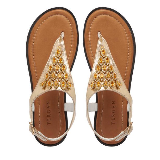 Dore Hakiki Deri Kadın Sandalet - K25Y1SN68218-U9P - 5